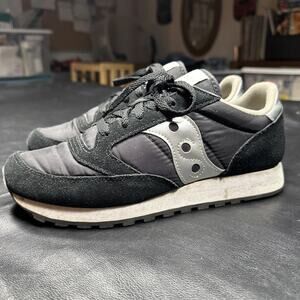 Saucony Retro Athletic Sneakers Classic casual shoes Men’s 8 Black BP
